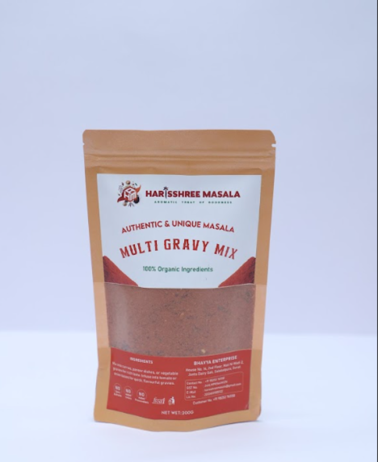 Harishree Masala – Multi Gravy Mix (100% Organic Ingredients)